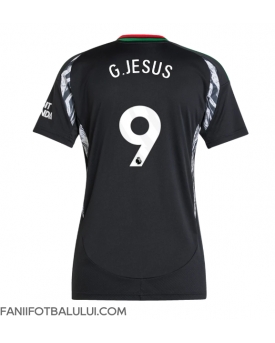 Arsenal Gabriel Jesus #9 Tricou Fotbal Replică 2024-25 Femei Deplasare